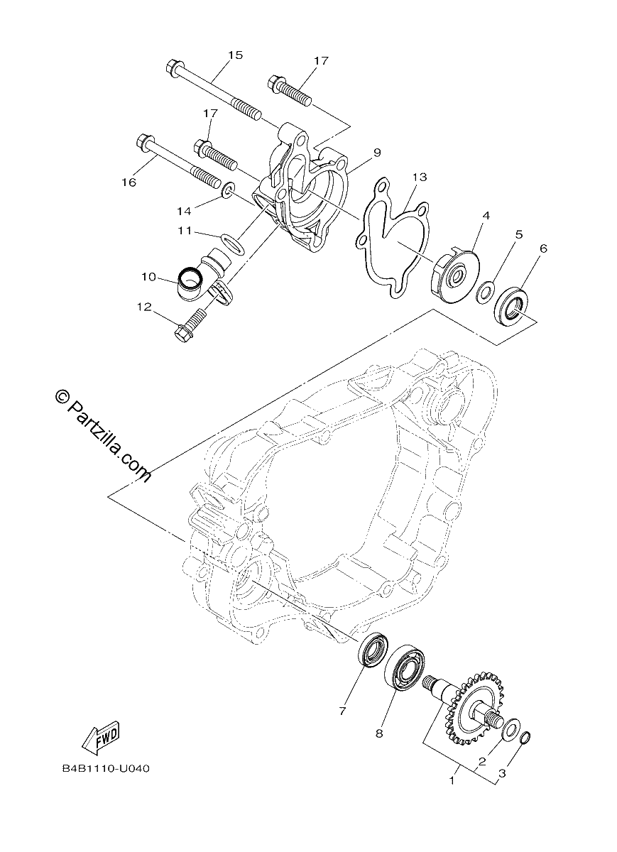 Diagrama de WATER PUMP