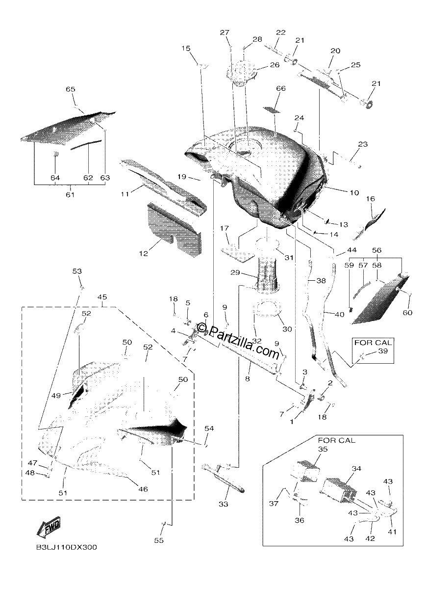 Diagrama de FUEL TANK