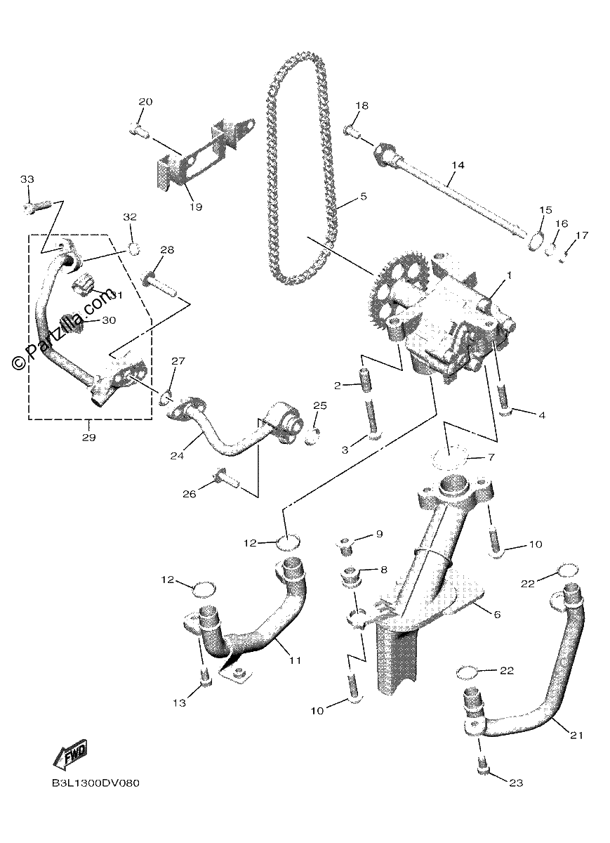 Diagrama de OIL PUMP