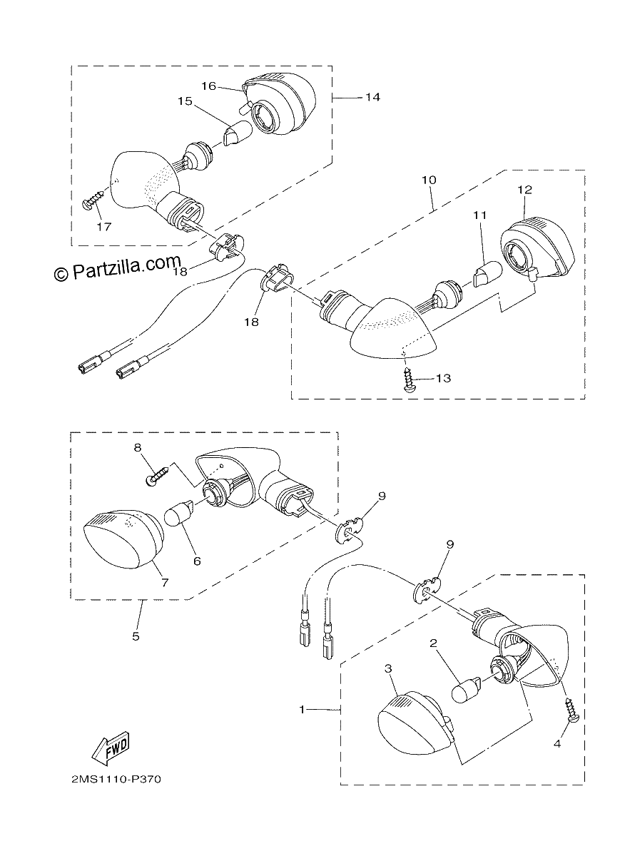 Diagrama de FLASHER LIGHT