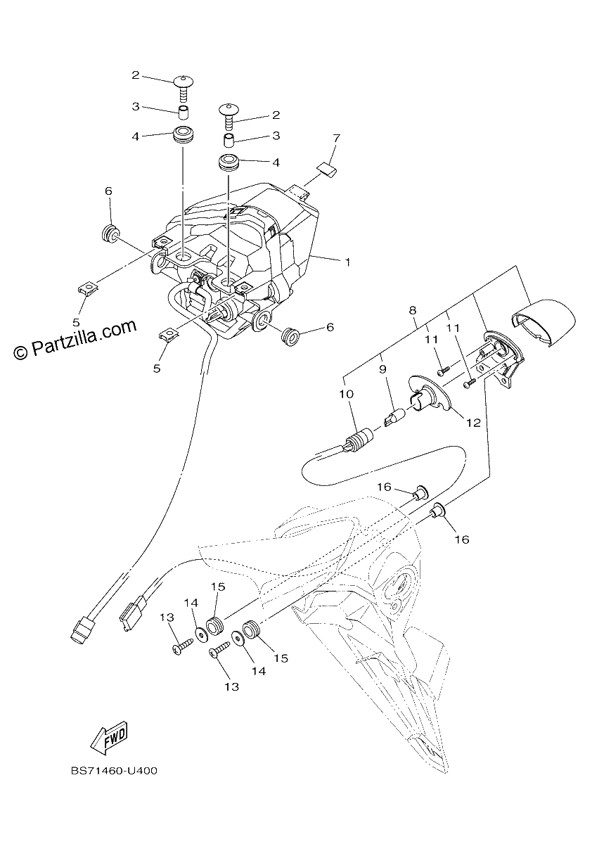 Diagrama de TAILLIGHT