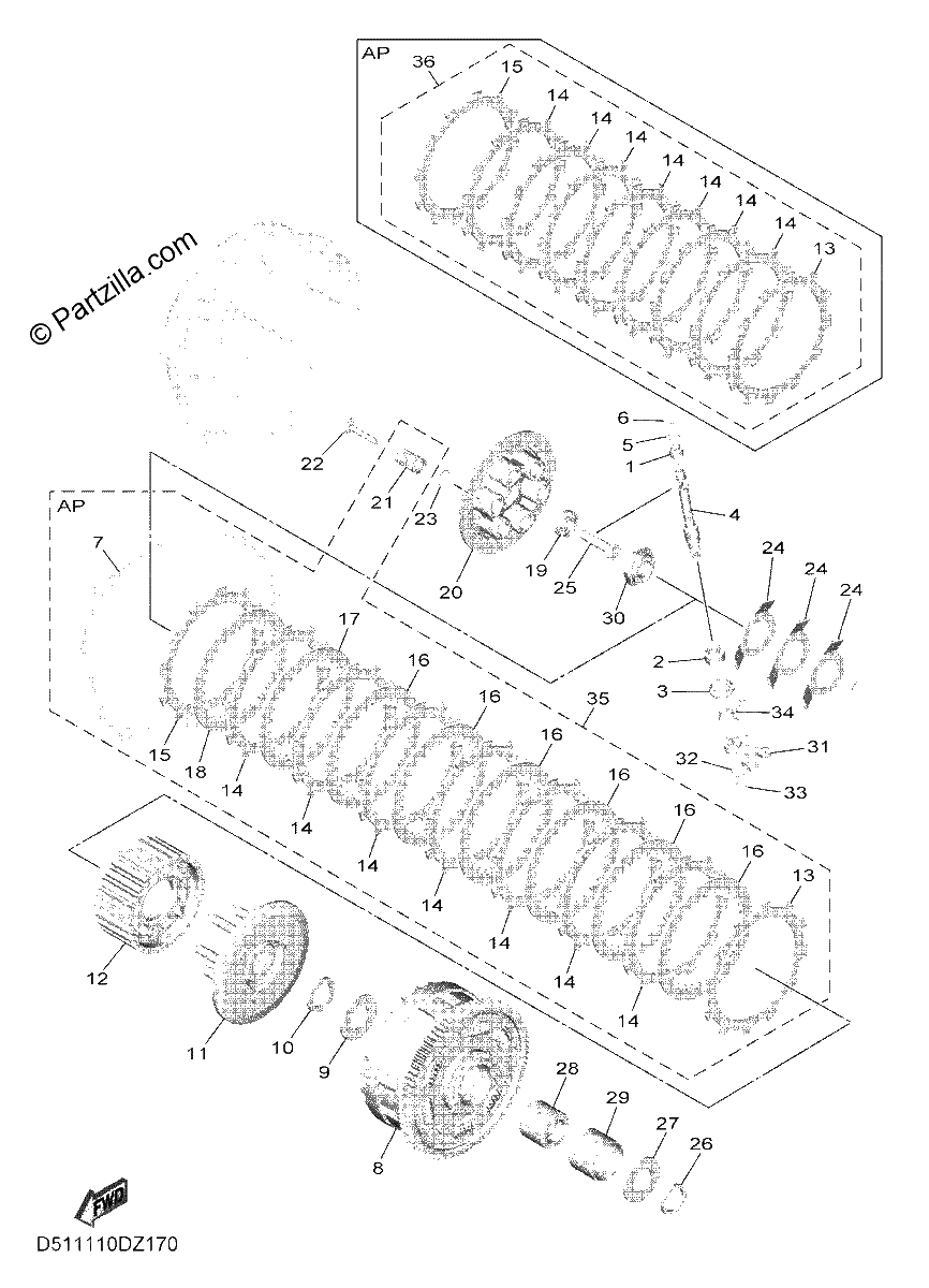 Diagrama de CLUTCH