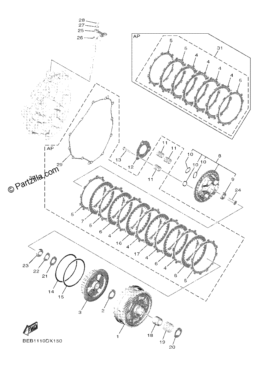 Diagrama de CLUTCH