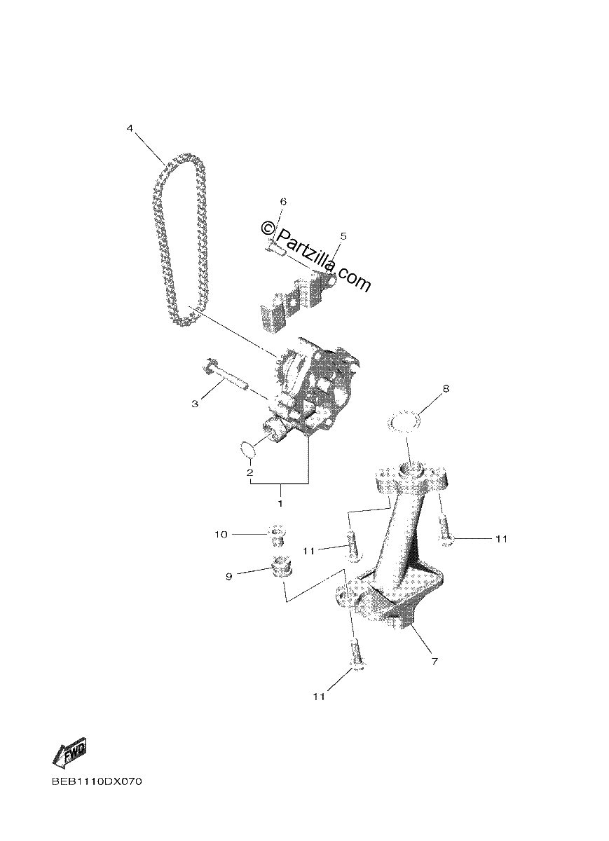 Diagrama de OIL PUMP