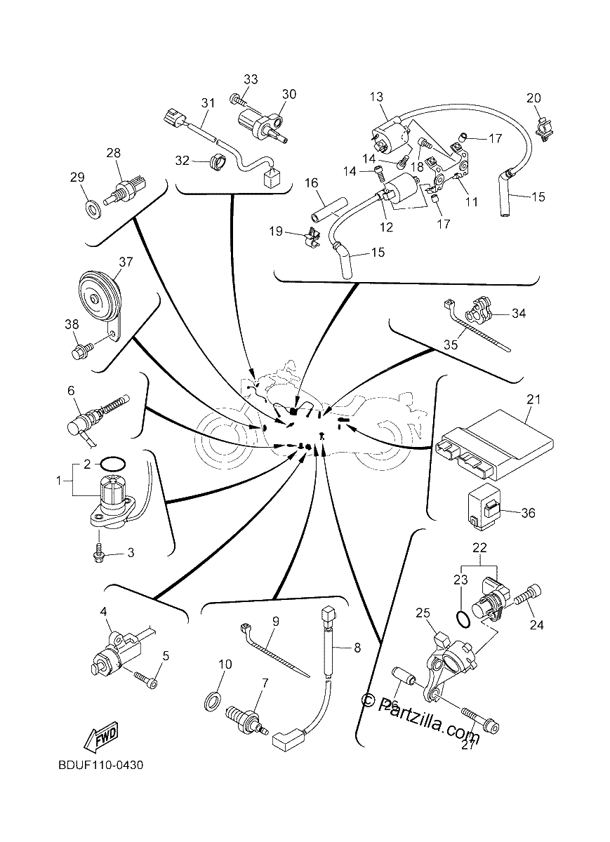 Diagrama de ELECTRICAL 1