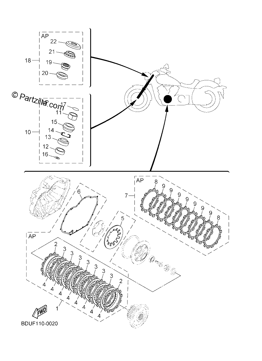 Diagrama de 2 MAINTENANCE PARTS KIT