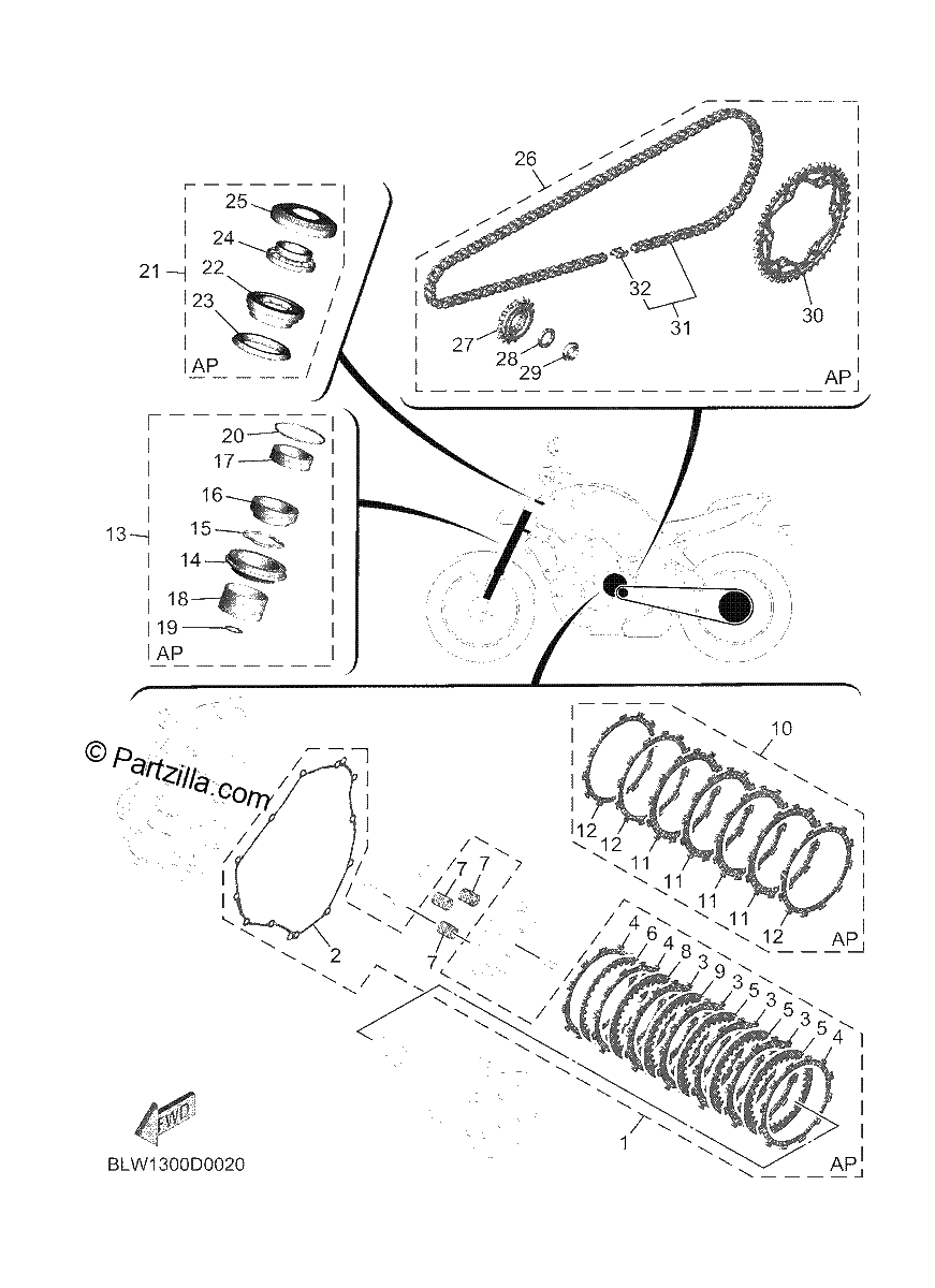 Diagrama de 2 MAINTENANCE PARTS KIT