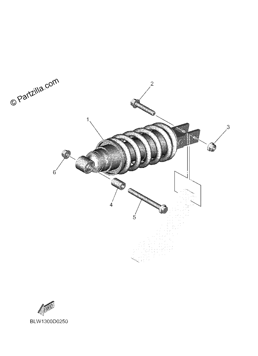 Diagrama de REAR SUSPENSION