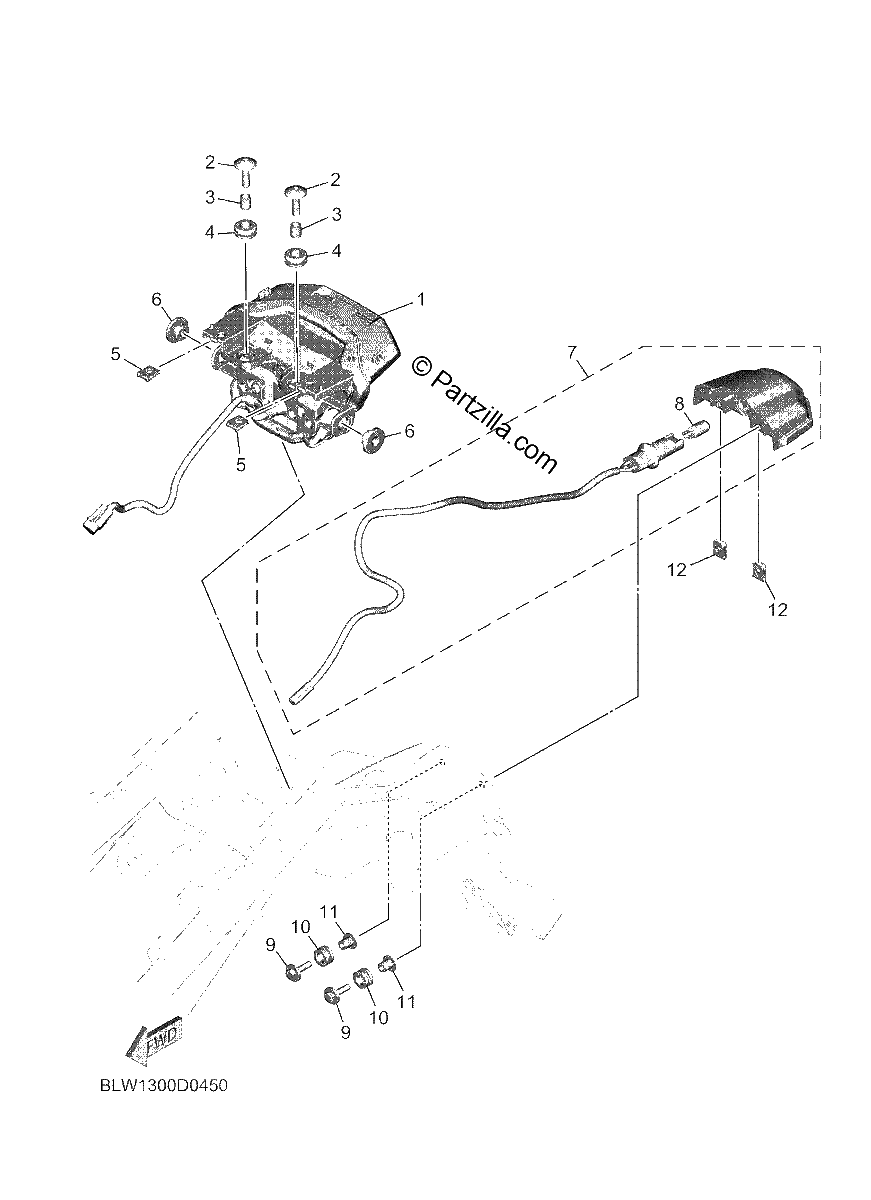 Diagrama de TAILLIGHT