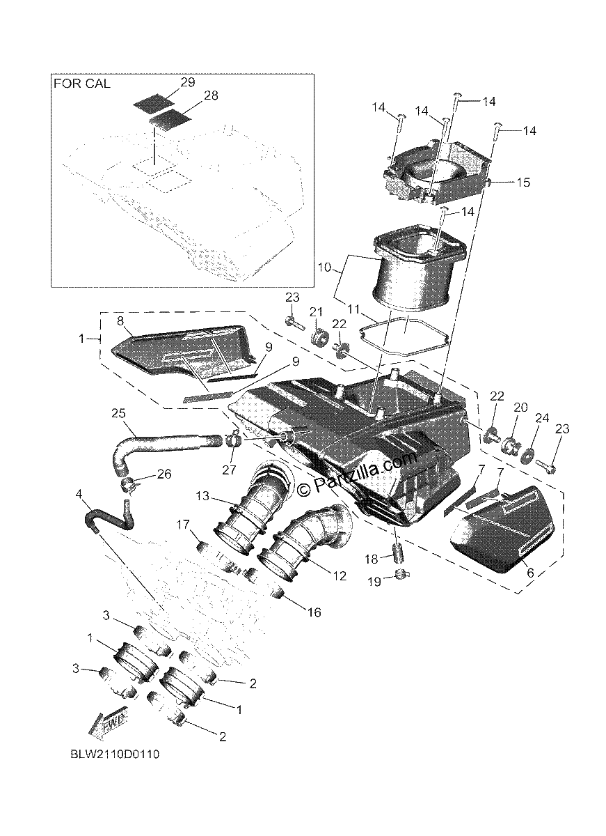 Diagrama de INTAKE