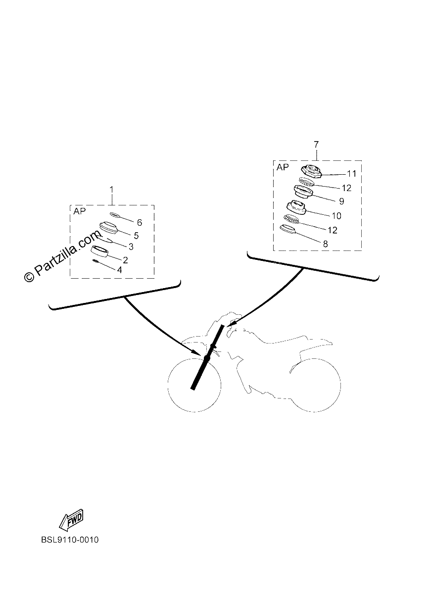 Diagrama de 2 MAINTENANCE PARTS KIT