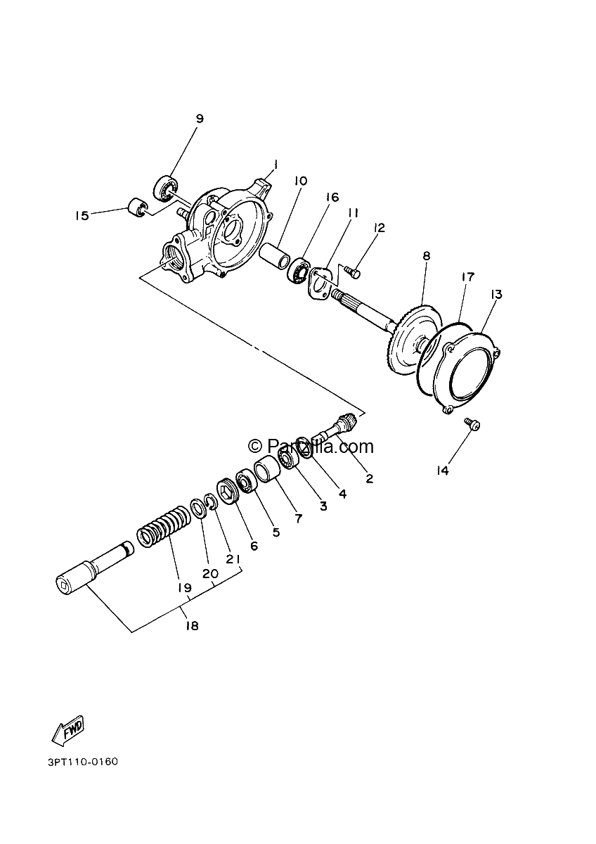 Diagrama de DRIVE SHAFT