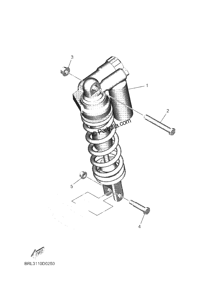 Diagrama de REAR SUSPENSION