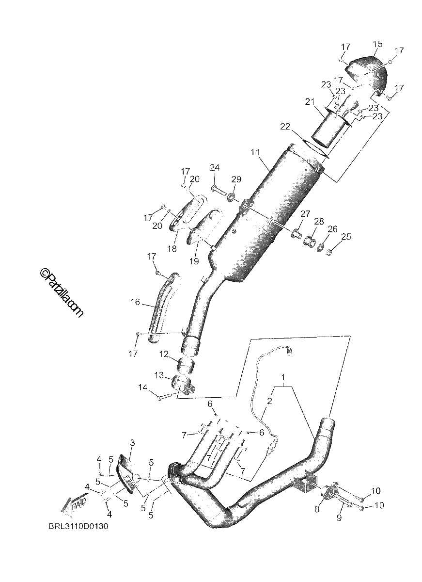 Diagrama de EXHAUST