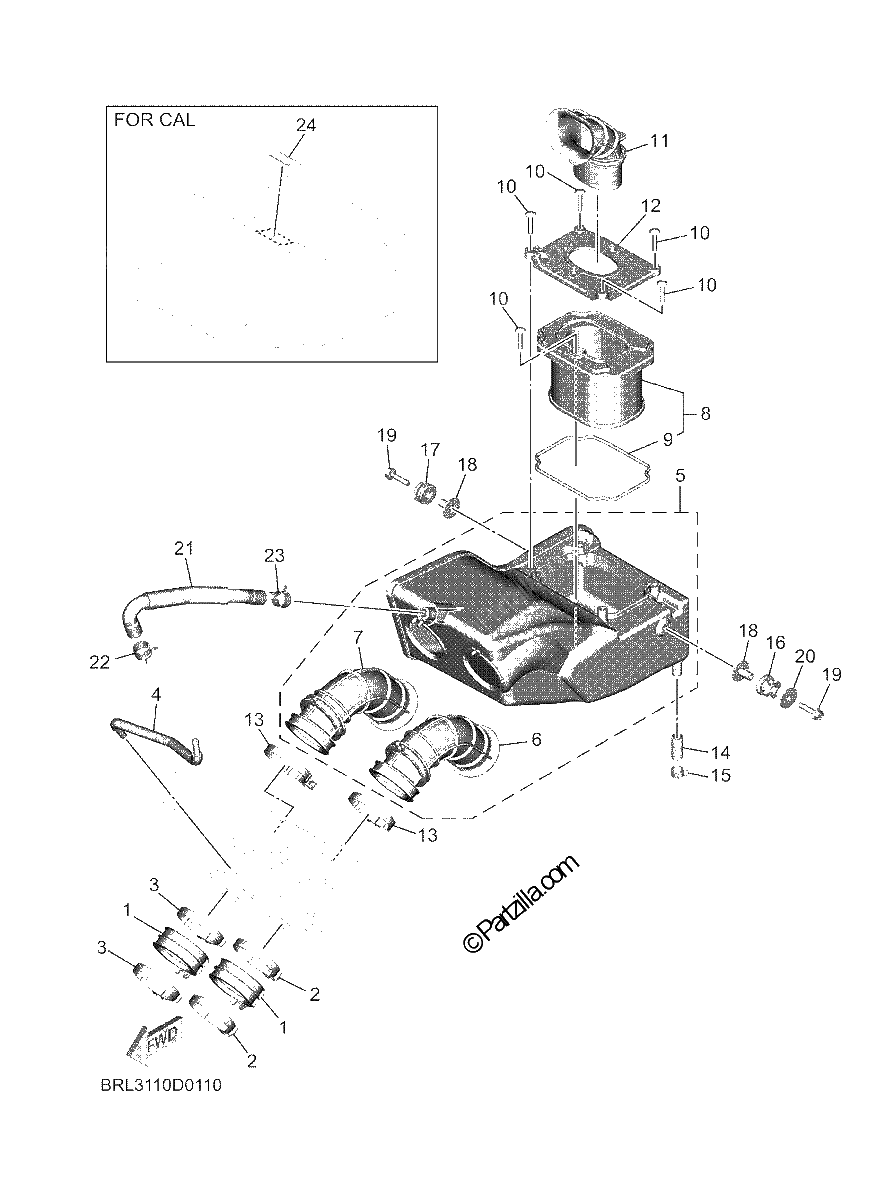Diagrama de INTAKE