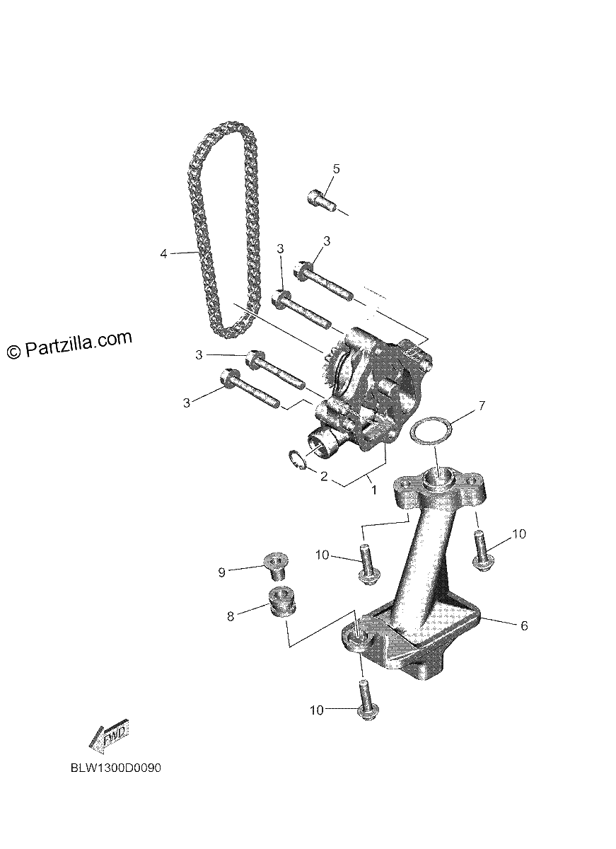 Diagrama de OIL PUMP
