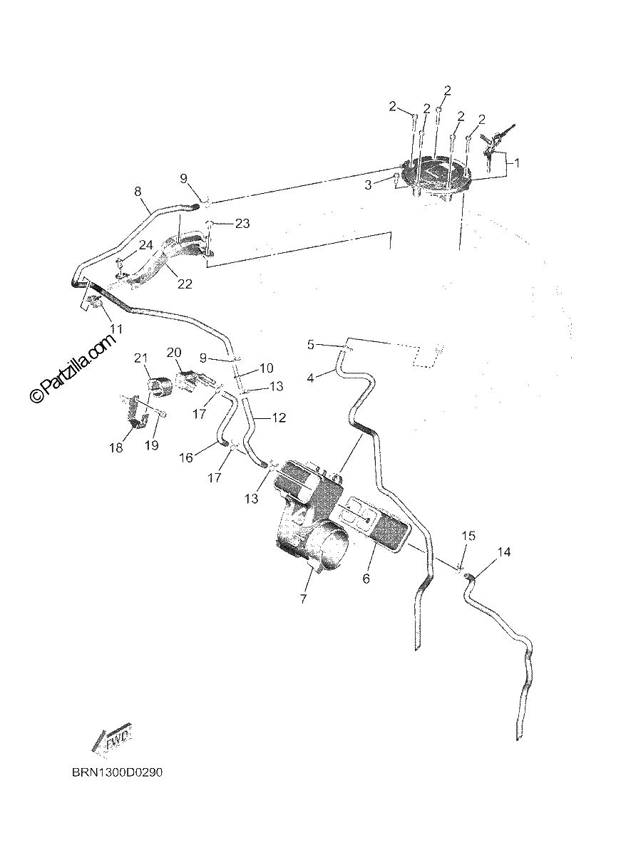 Diagrama de FUEL TANK 3