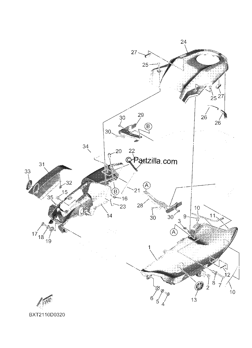 Diagrama de FUEL TANK 4