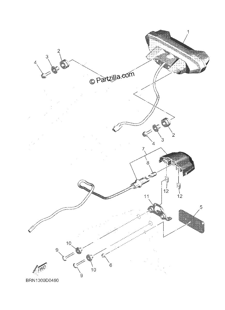 Diagrama de TAILLIGHT