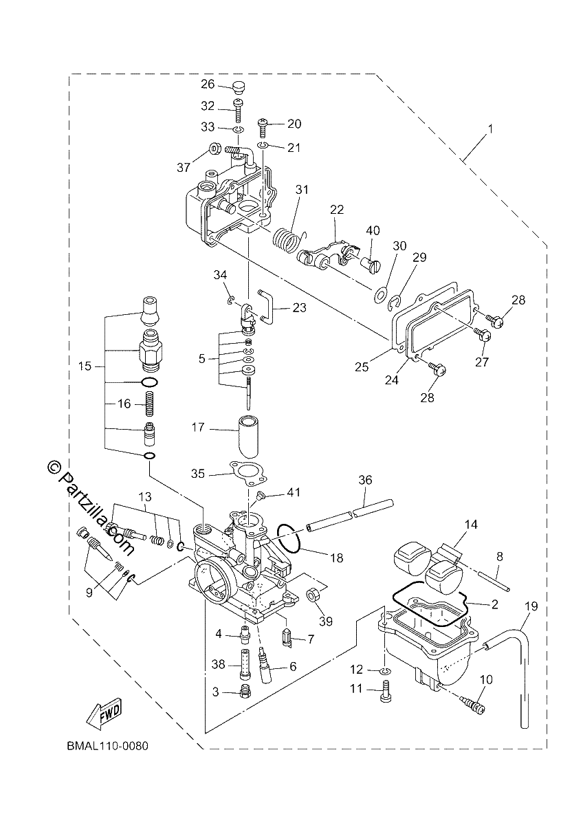 Diagrama de CARBURETOR