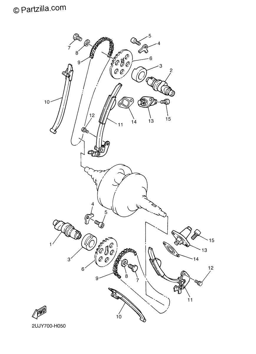 Diagrama de CAMSHAFT CHAIN