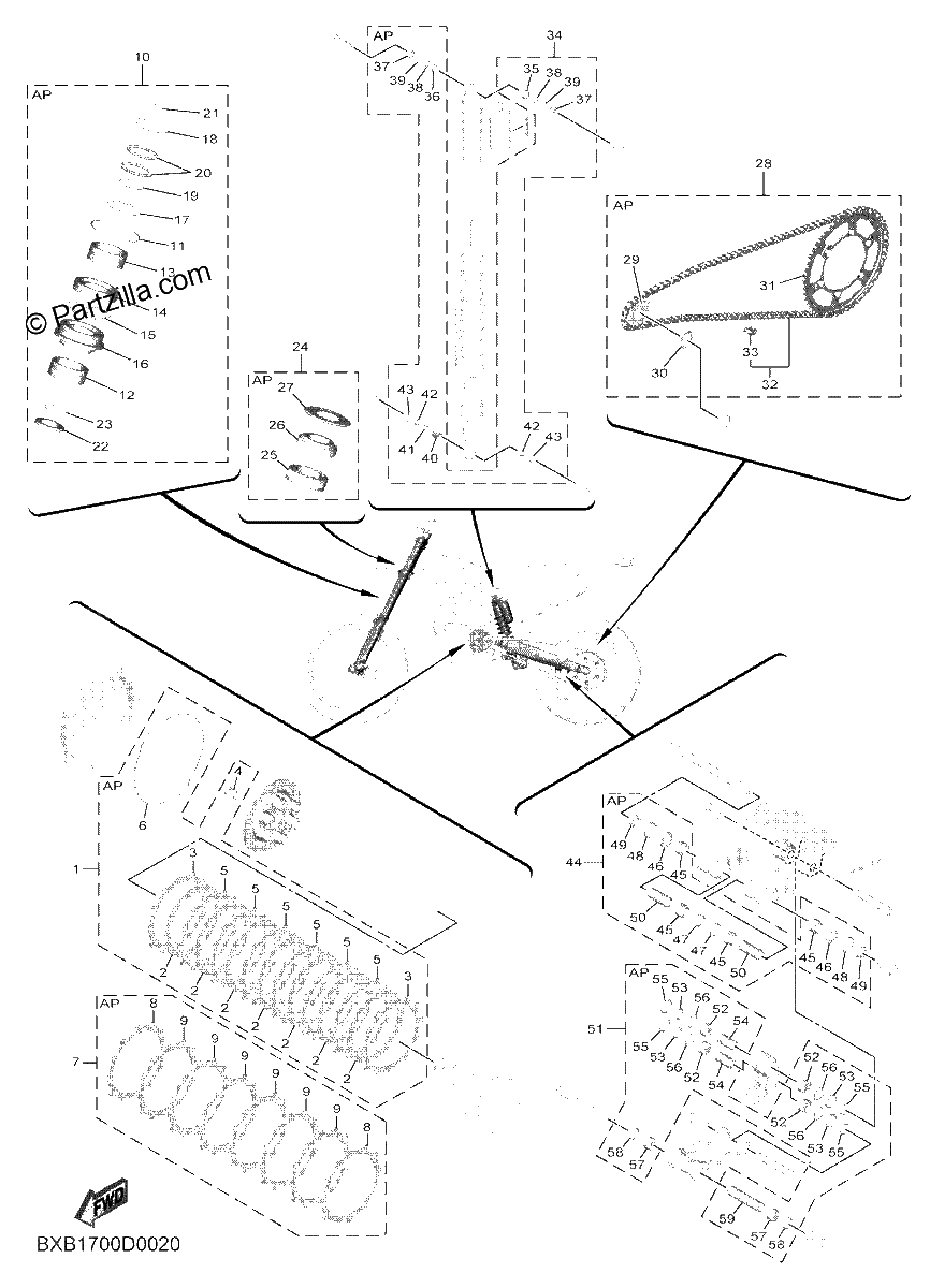 Diagrama de 3 MAINTENANCE PARTS KIT