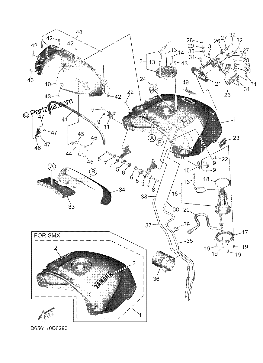 Diagrama de FUEL TANK