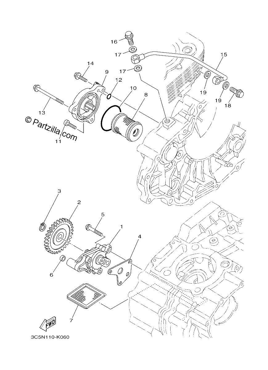 Diagrama de OIL PUMP