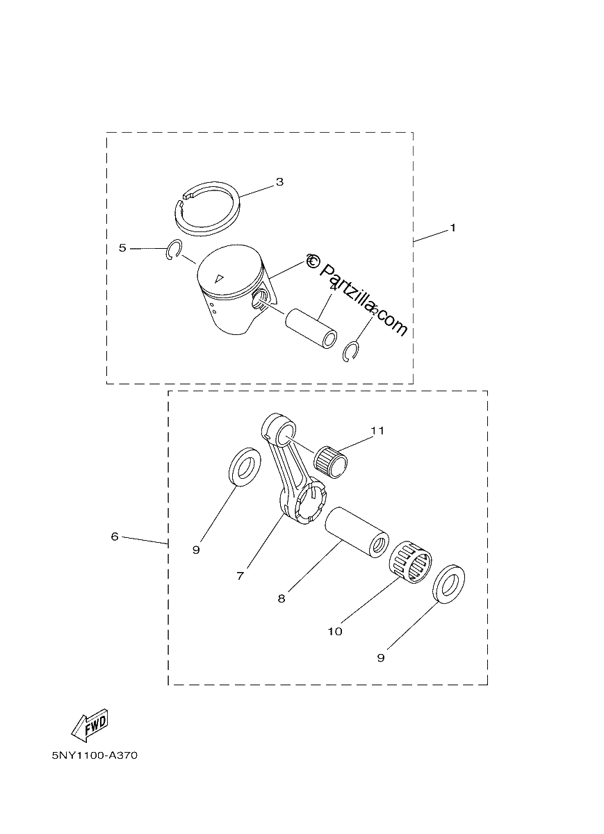 Diagrama de OPTIONAL PARTS 1