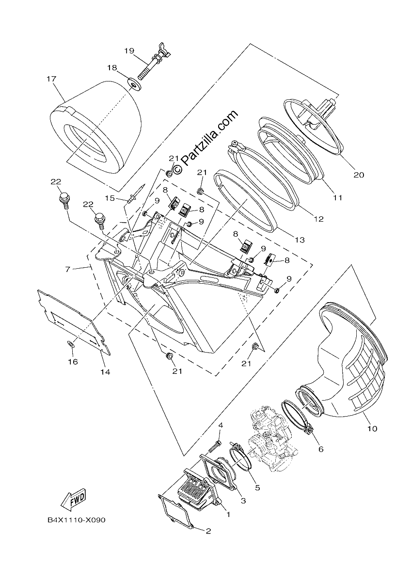 Diagrama de INTAKE
