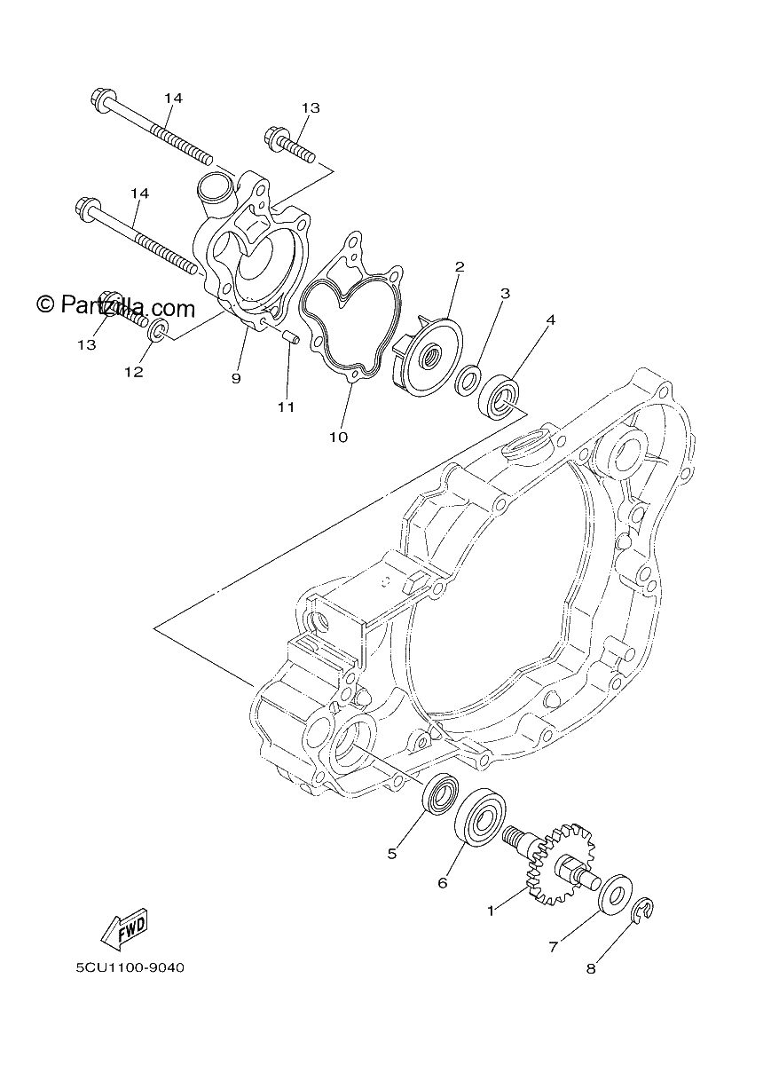 Diagrama de WATER PUMP