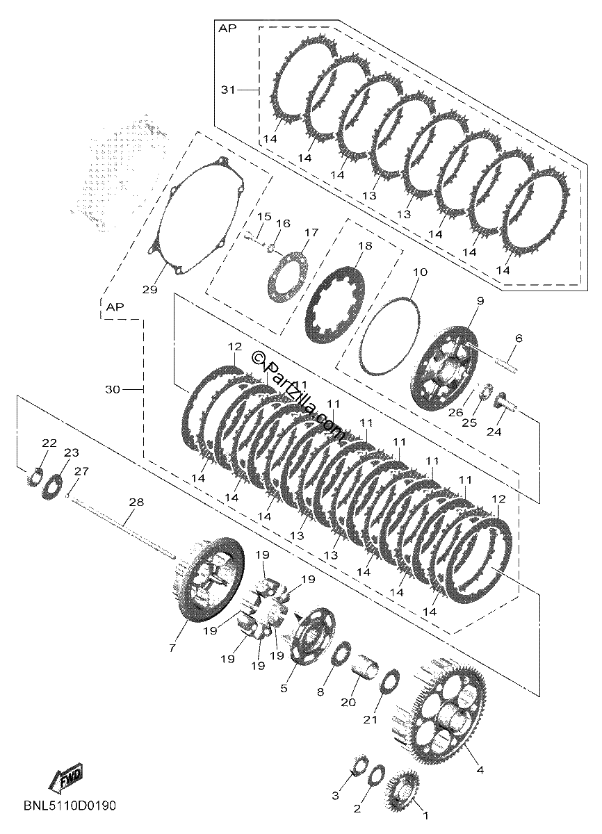 Diagrama de CLUTCH