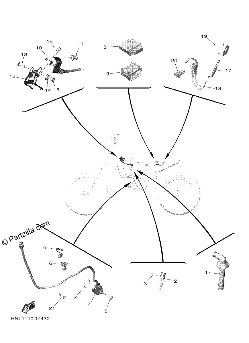 Diagrama de ELECTRICAL 1