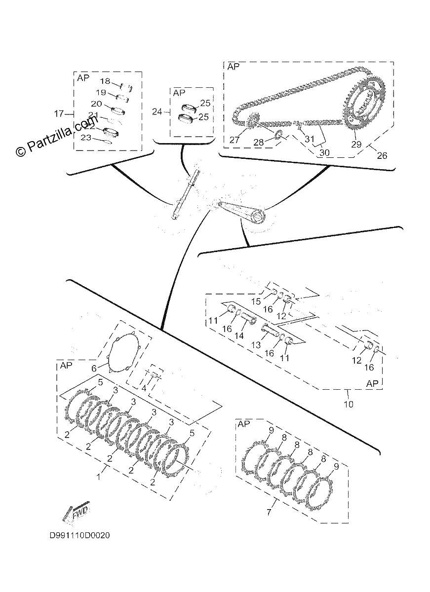 Diagrama de 3 MAINTENANCE PARTS KIT