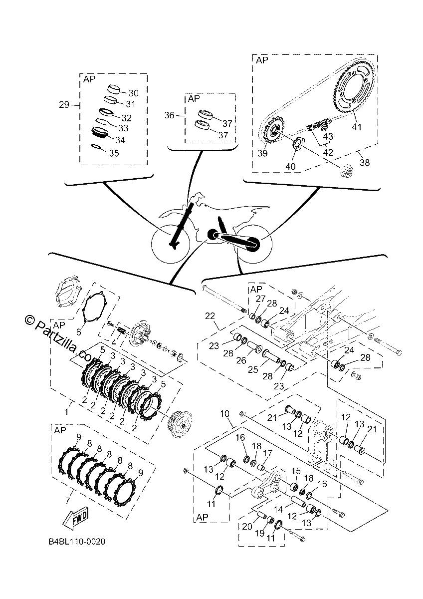 Diagrama de 3 MAINTENANCE PARTS KIT