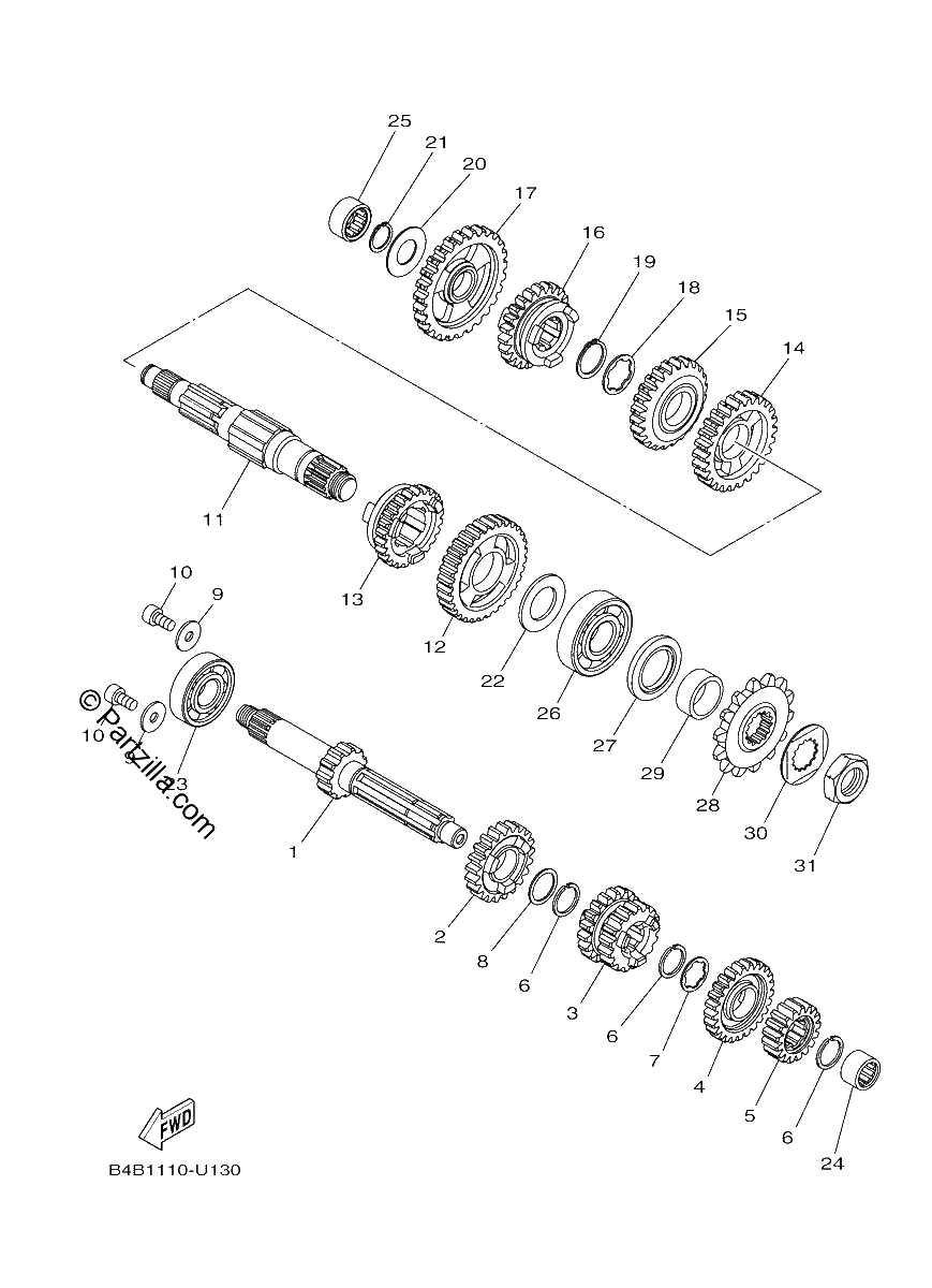 Diagrama de TRANSMISSION