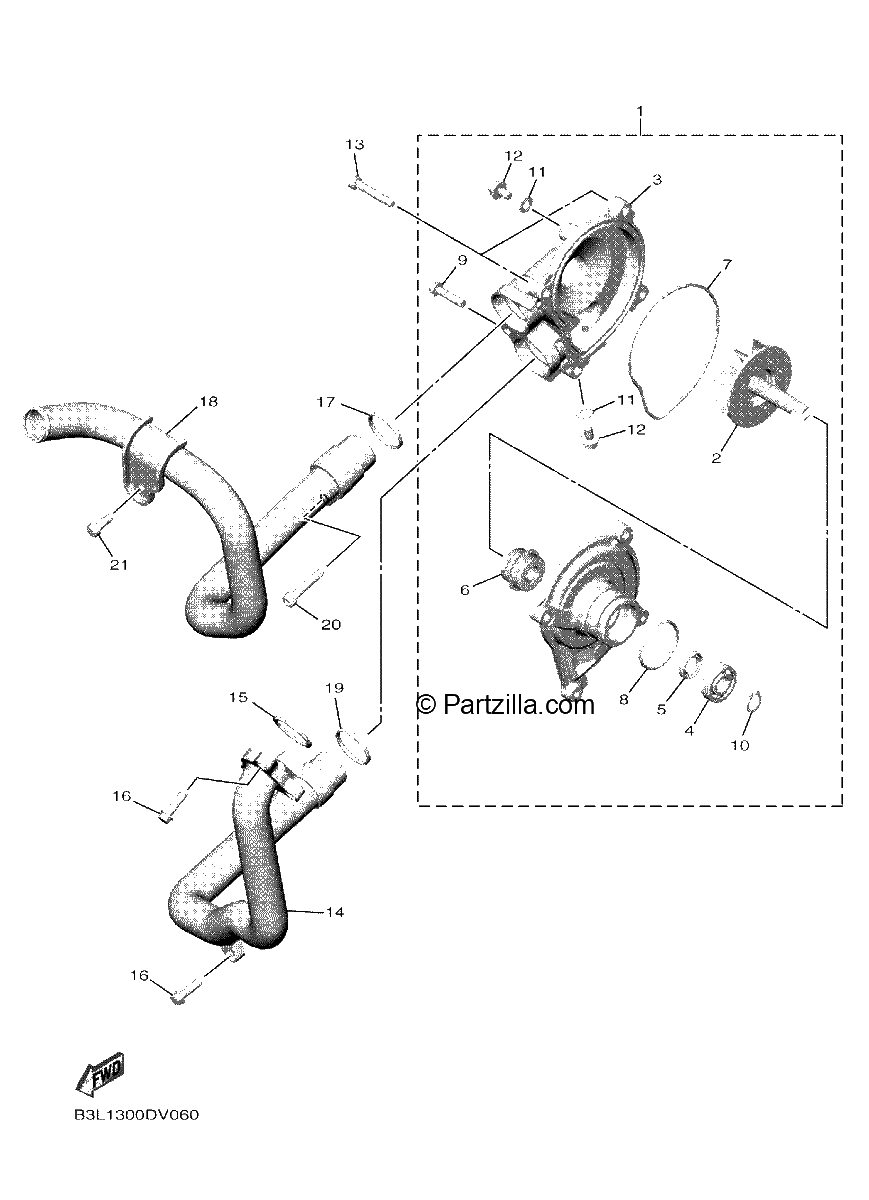 Diagrama de WATER PUMP