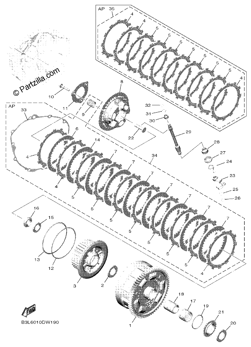 Diagrama de CLUTCH