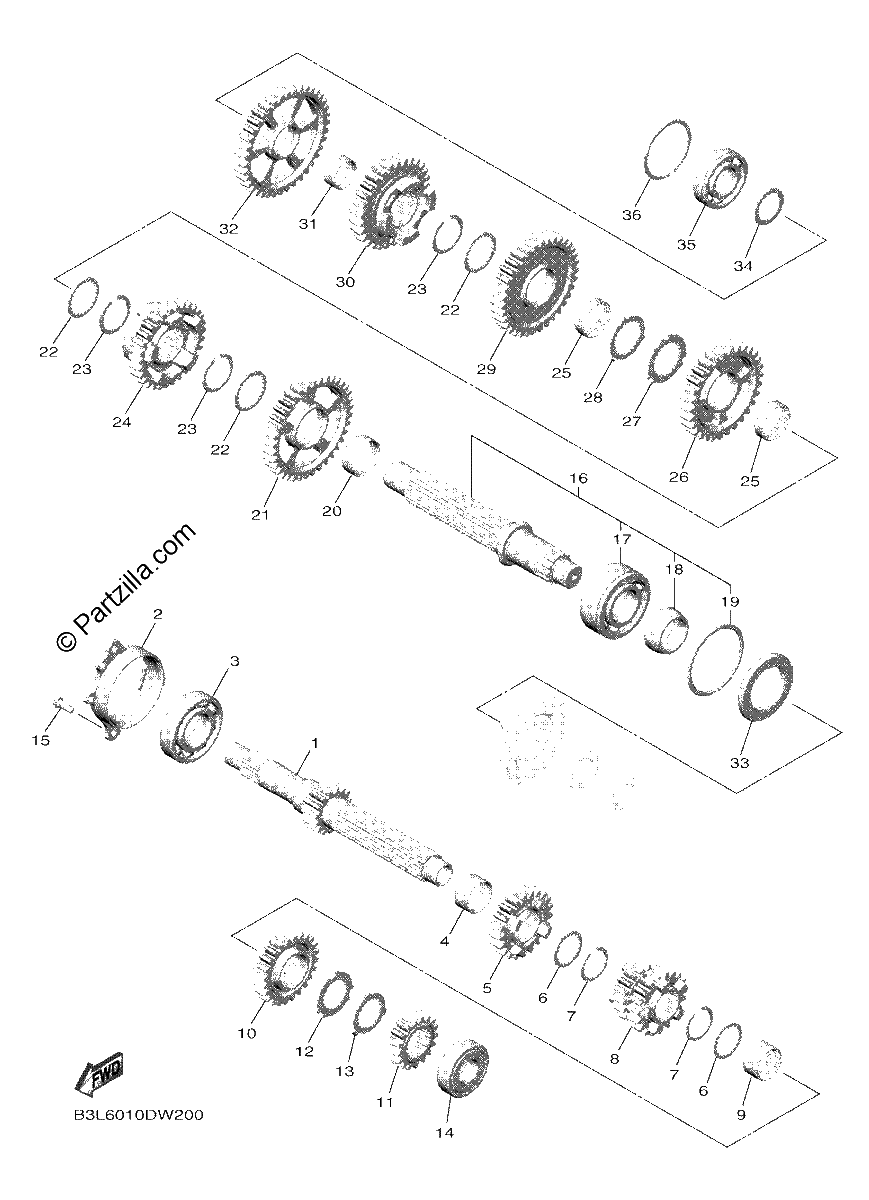 Diagrama de TRANSMISSION