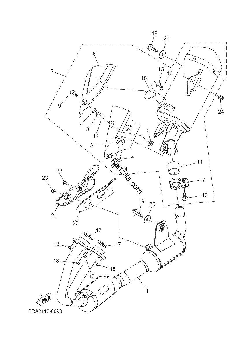 Diagrama de EXHAUST
