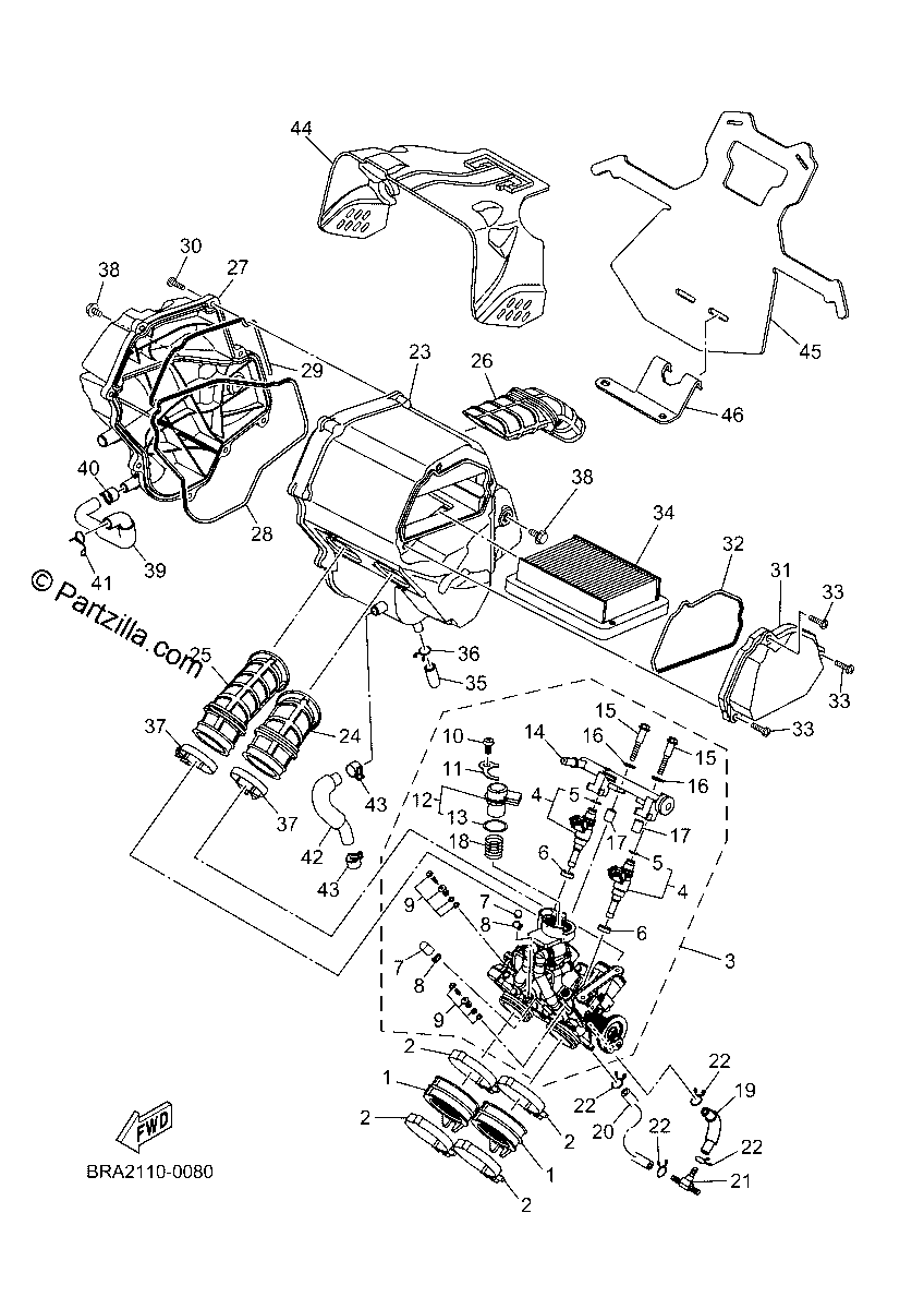 Diagrama de INTAKE
