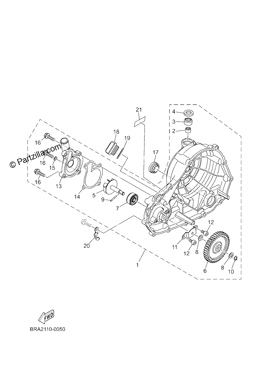 Diagrama de WATER PUMP