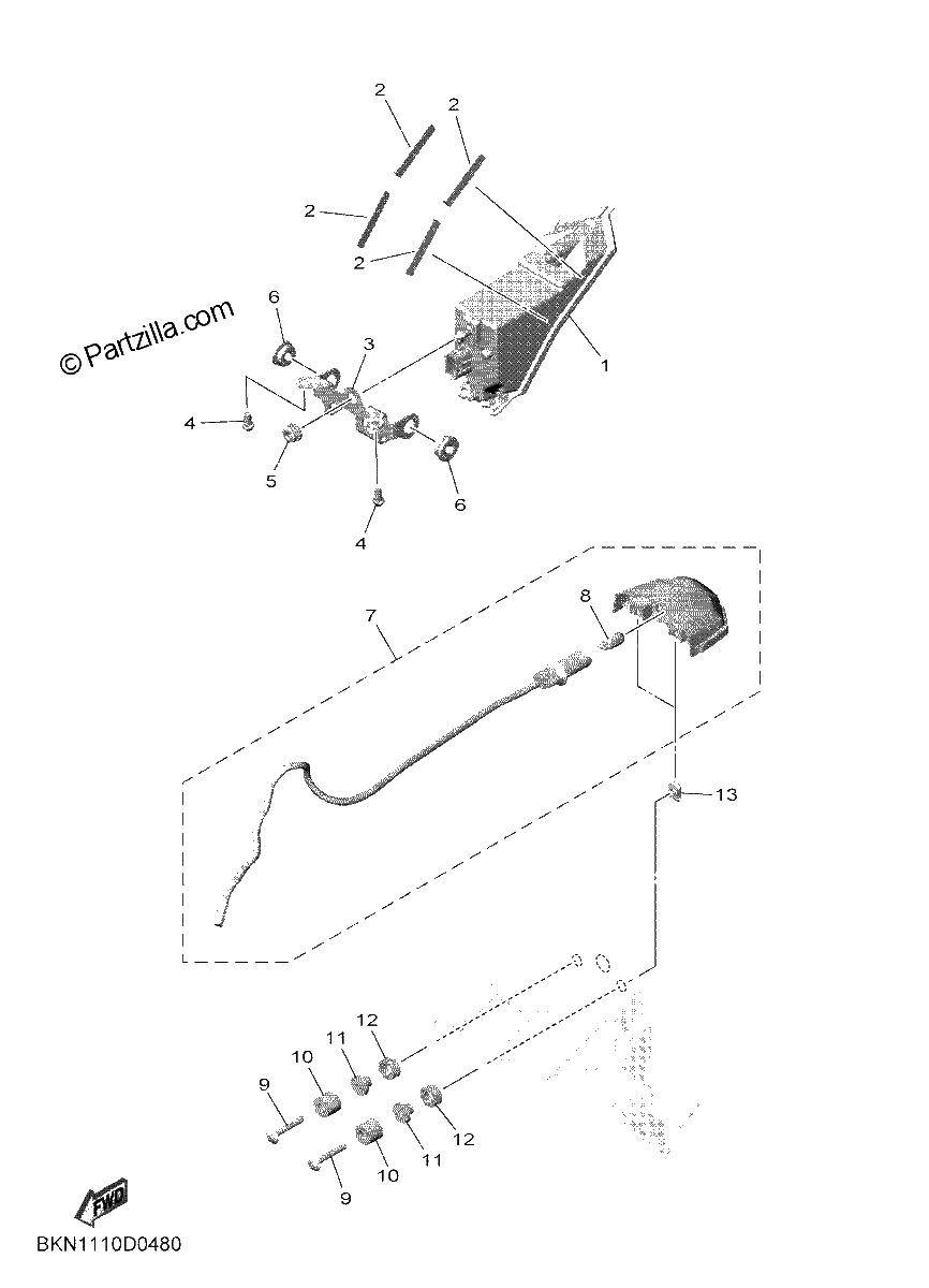 Diagrama de TAILLIGHT