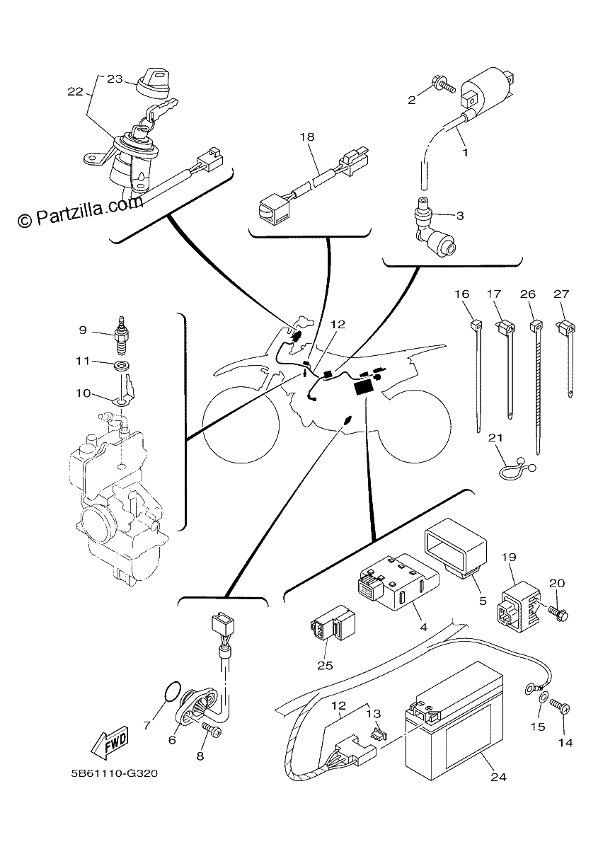 Diagrama de ELECTRICAL 1