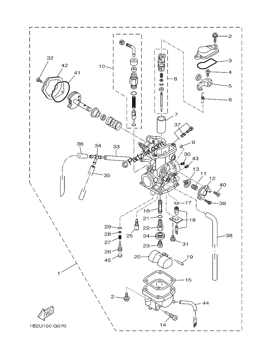 Diagrama de CARBURETOR