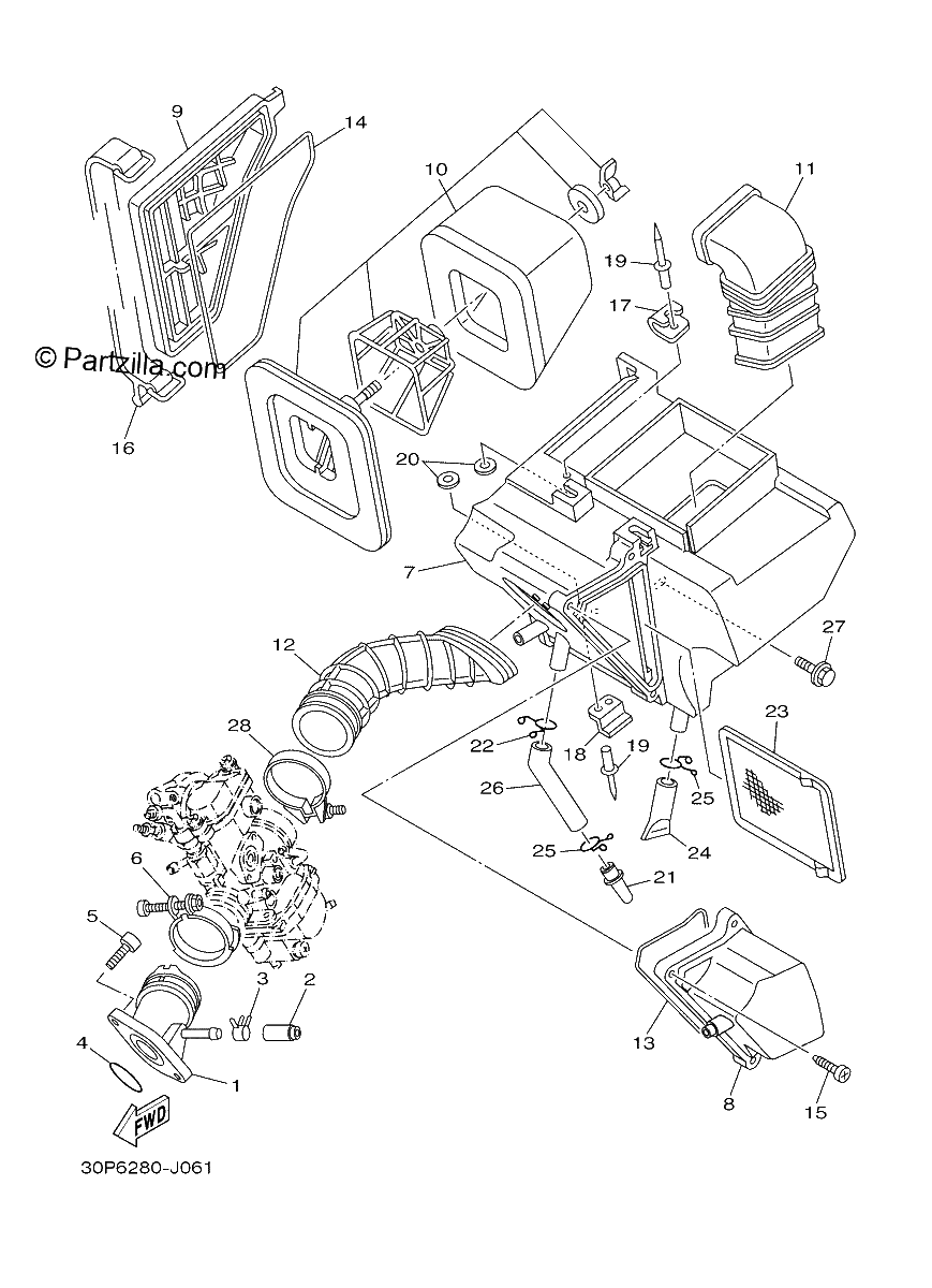 Diagrama de INTAKE