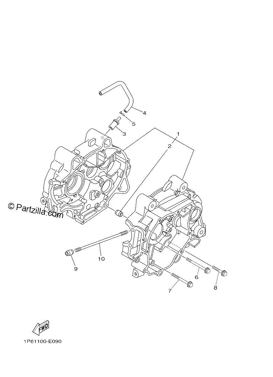 Diagrama de CRANKCASE