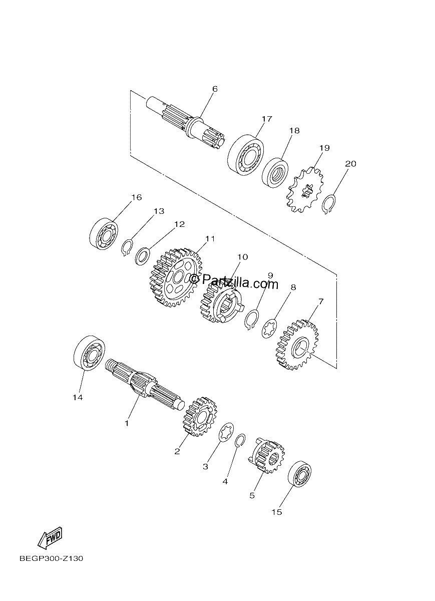 Diagrama de TRANSMISSION