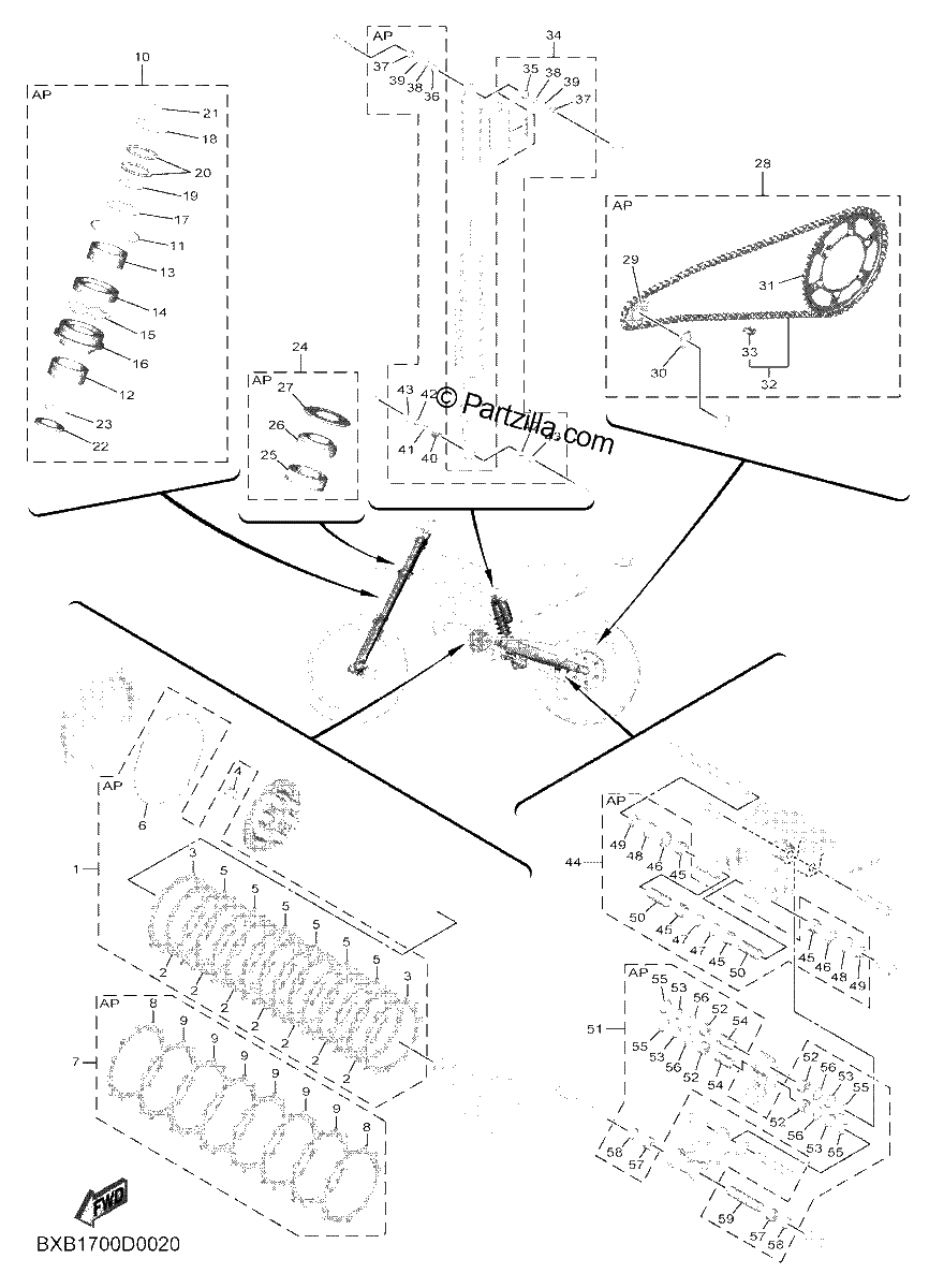 Diagrama de 3 MAINTENANCE PARTS KIT