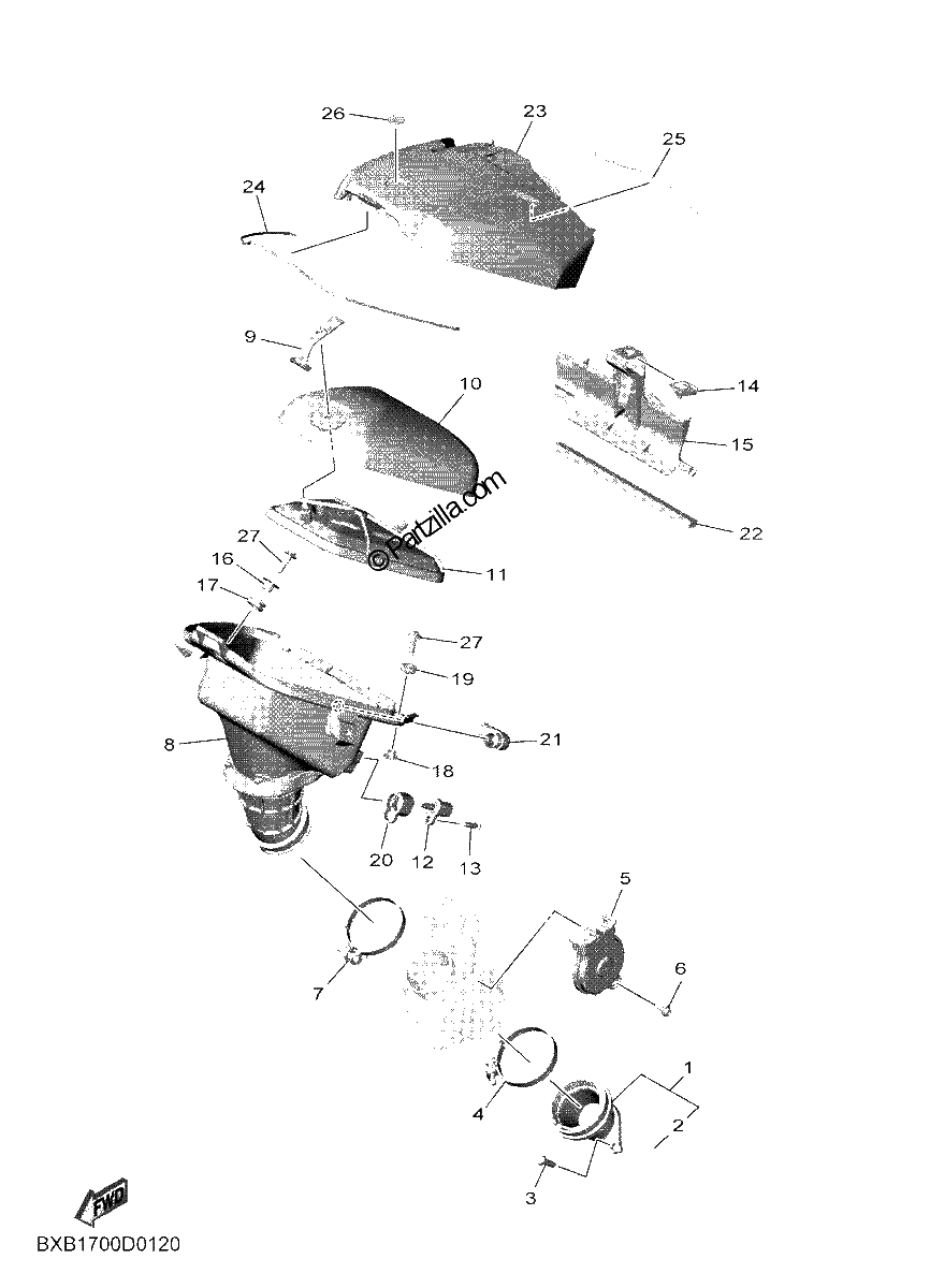 Diagrama de INTAKE